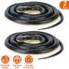 2Pcs 50in Long Realistic Rubber Snakes Toy Thick Durable Fake Snake Prank Toy For Halloween Decoration Trick Game