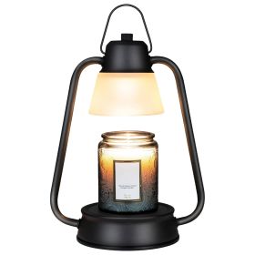 Electric Wax Melt Warmer Lamp Dimmable Fragrance Warmer Wax Candle Melter with 2 GU10 Bulbs Hanging Hook for Living Room Bathroom Office Table Decor