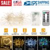 2M 100 LED Fairy String Lights Copper Wire w/Remote Control Party Xmas Decore Lights