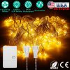 32.8Feet Globe String Lights 100 Ball LED Fairy Lamps IP44 Waterproof Decorative Lights with 8 Lighting Modes for Garden Lawn Patio