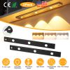 2Pack Rechargeable Cabinet Light Motion Sensor Light Cordless LED Closet Lamp 3 Colors Dimmable Light for Kitchen Cabinet