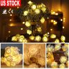 40 LEDs Rose Flower String Lights 10ft/3m Battery Operated Decorative Lights for Anniversary Valentine\'s Wedding Bedroom
