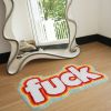 Colorful rugs, super soft thickened fluffy area rugs for living room, soft plush area rugs, plush indoor rugs for bedrooms
